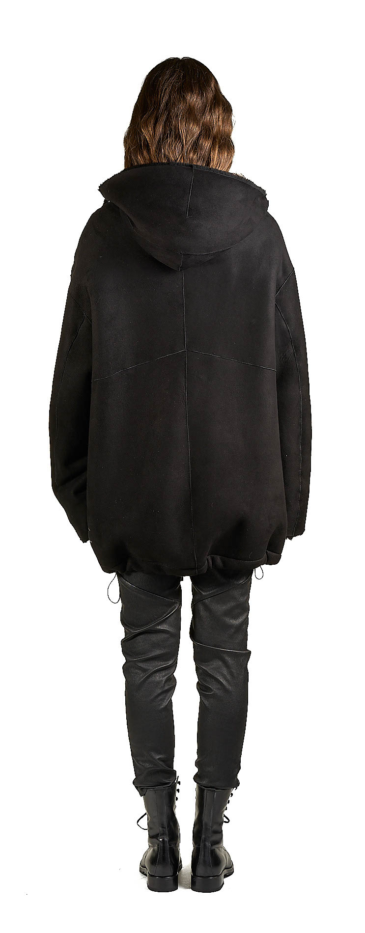 DANIELE BASTA LEATHER AND SILVER JACKET